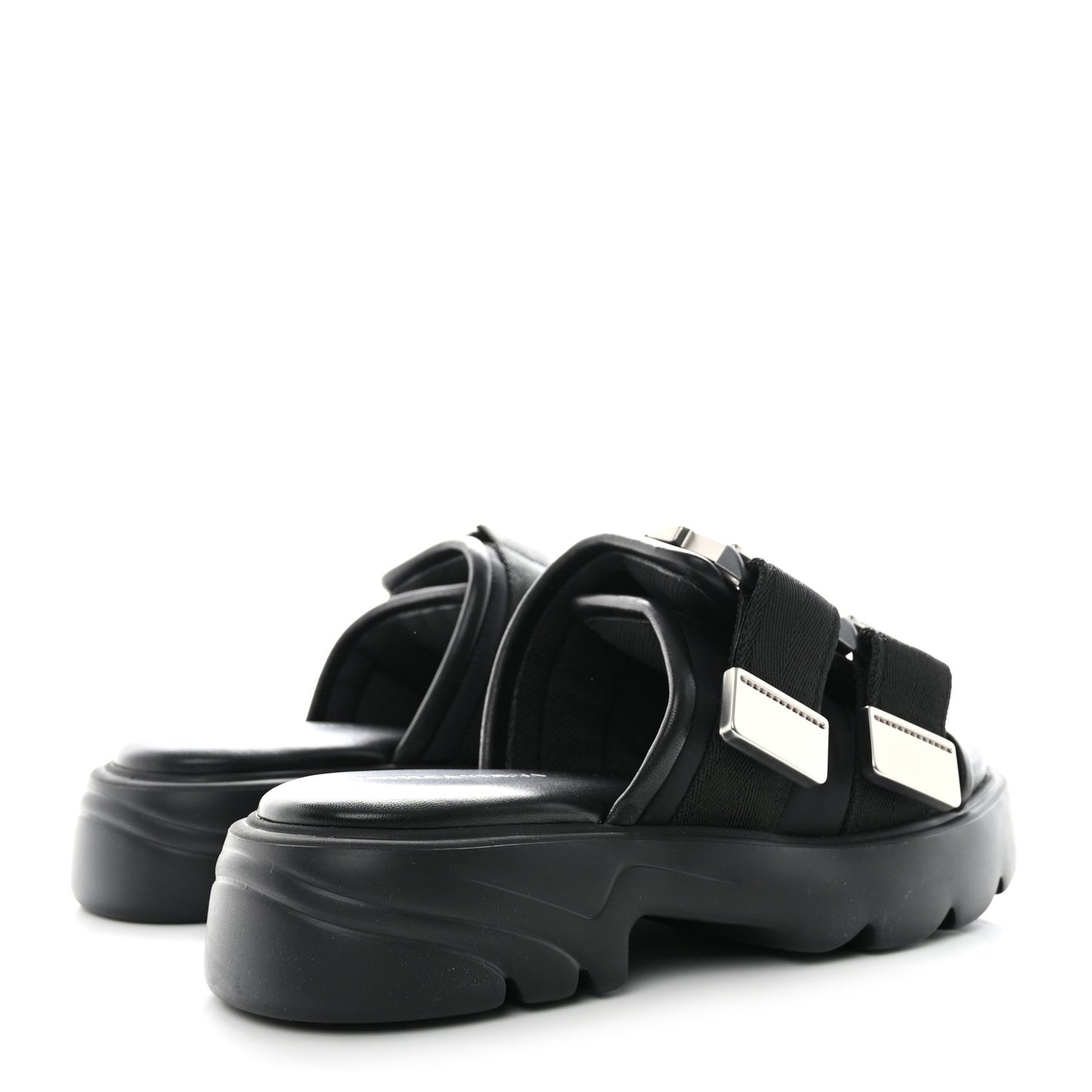 Nappa Flash 45mm Flat Sandals 37 Black
