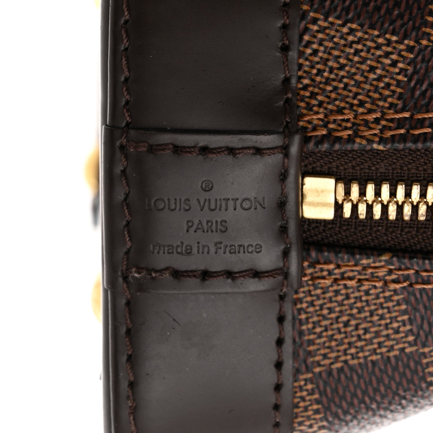 Louis Vuitton Damier Ebene Alma BB 6 of 12