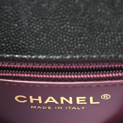Chanel Caviar Quilted Mini Coco Handle Flap Black 6 of 10