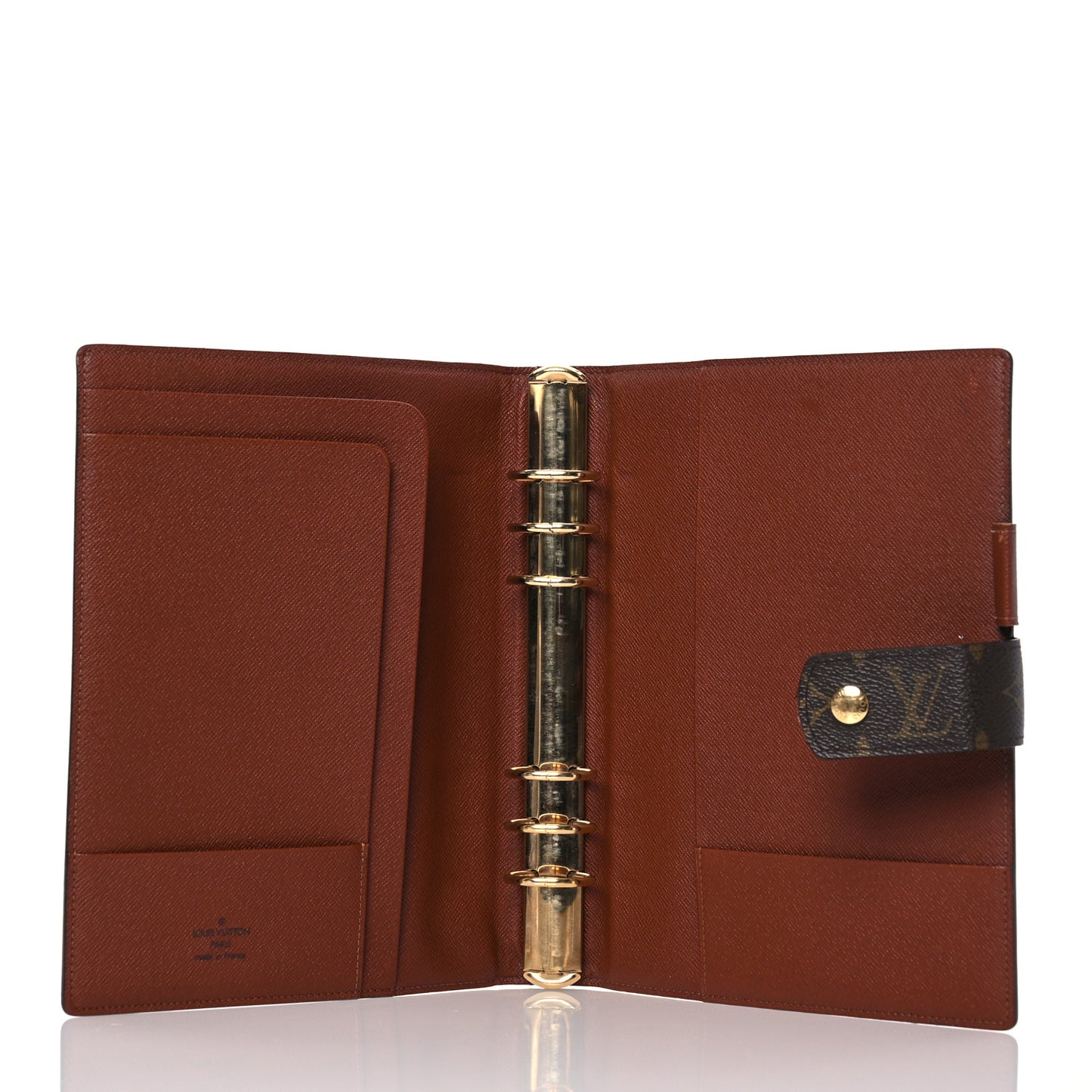 Monogram Large Ring Agenda Cover