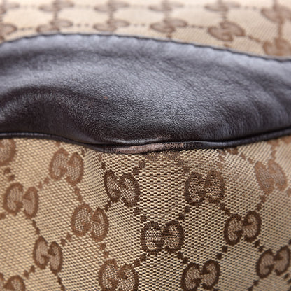 Gucci Monogram Medium Charlotte Hobo Brown 12 of 15