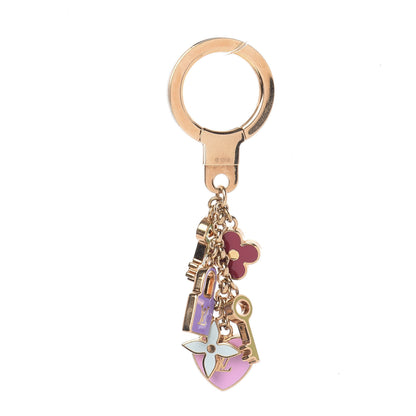 Louis Vuitton Enamel Pretty Charms Key Ring Holder 1 of 2