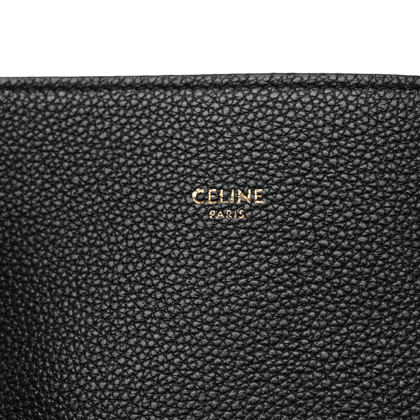 Soft Grained Calfskin Medium Belt Cabas Phantom Black