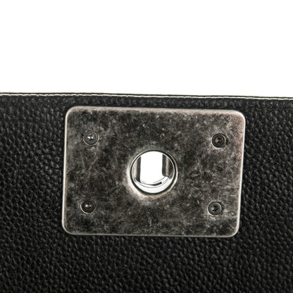 Chanel Caviar Quilted Medium Boy Flap Black 6 of 8