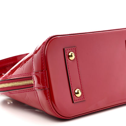 Louis Vuitton Vernis Alma BB Rose Indien 9 of 10