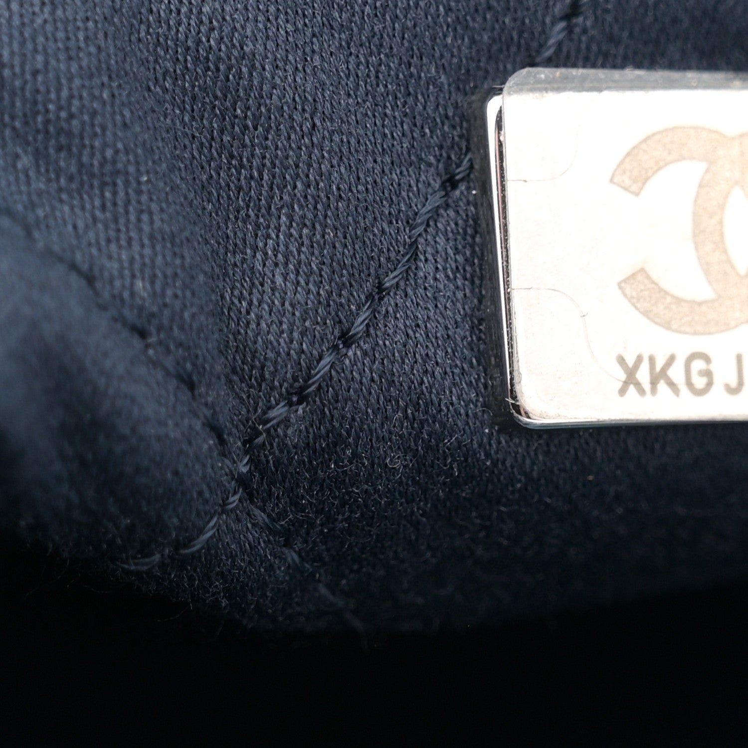 Chanel Denim Stitched Quilted Mini Chanel 22 Blue 7 of 11