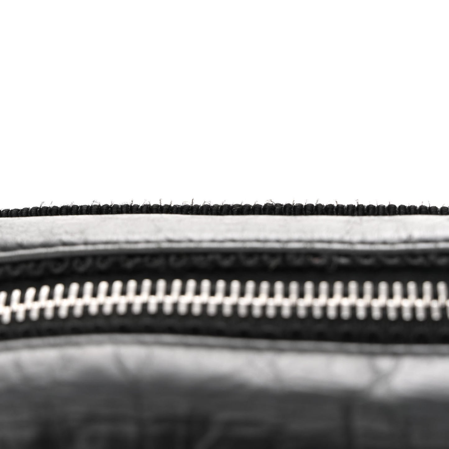 Calfskin Quilted Small Ballerine Camera Case Black