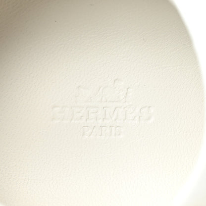 Hermes Calfskin Day Sneakers 39 White 10 of 10