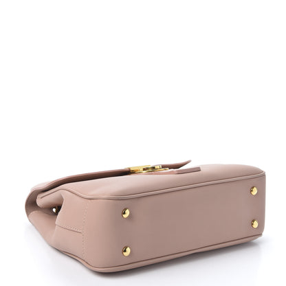 Burberry Trench Calfskin Medium DK88 Top Handle Bag Ash Rose 3 of 14