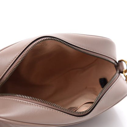 Gucci Calfskin Matelasse Small GG Marmont Chain Shoulder Bag Porcelain Rose 5 of 10