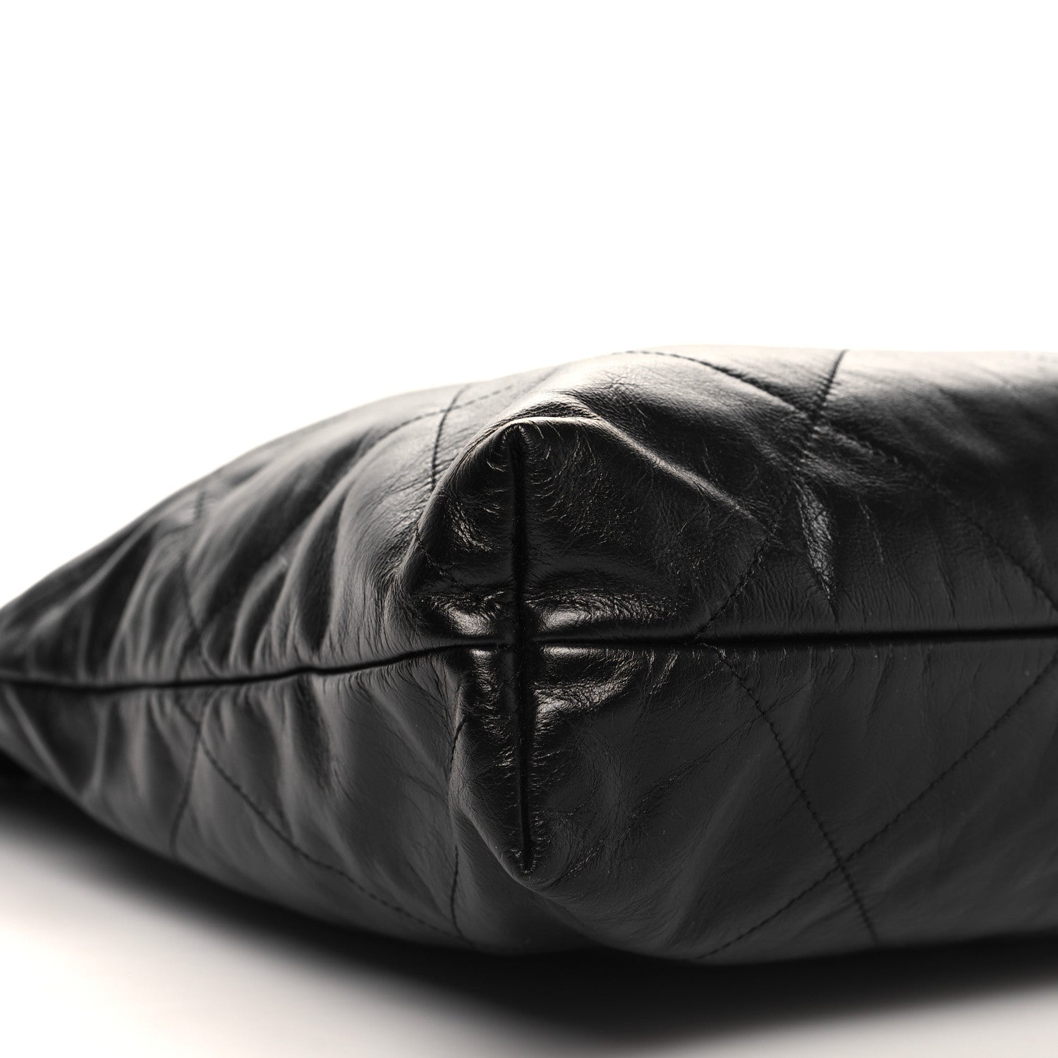 Chanel Shiny Calfskin Quilted Chanel 22 Black 10 of 11
