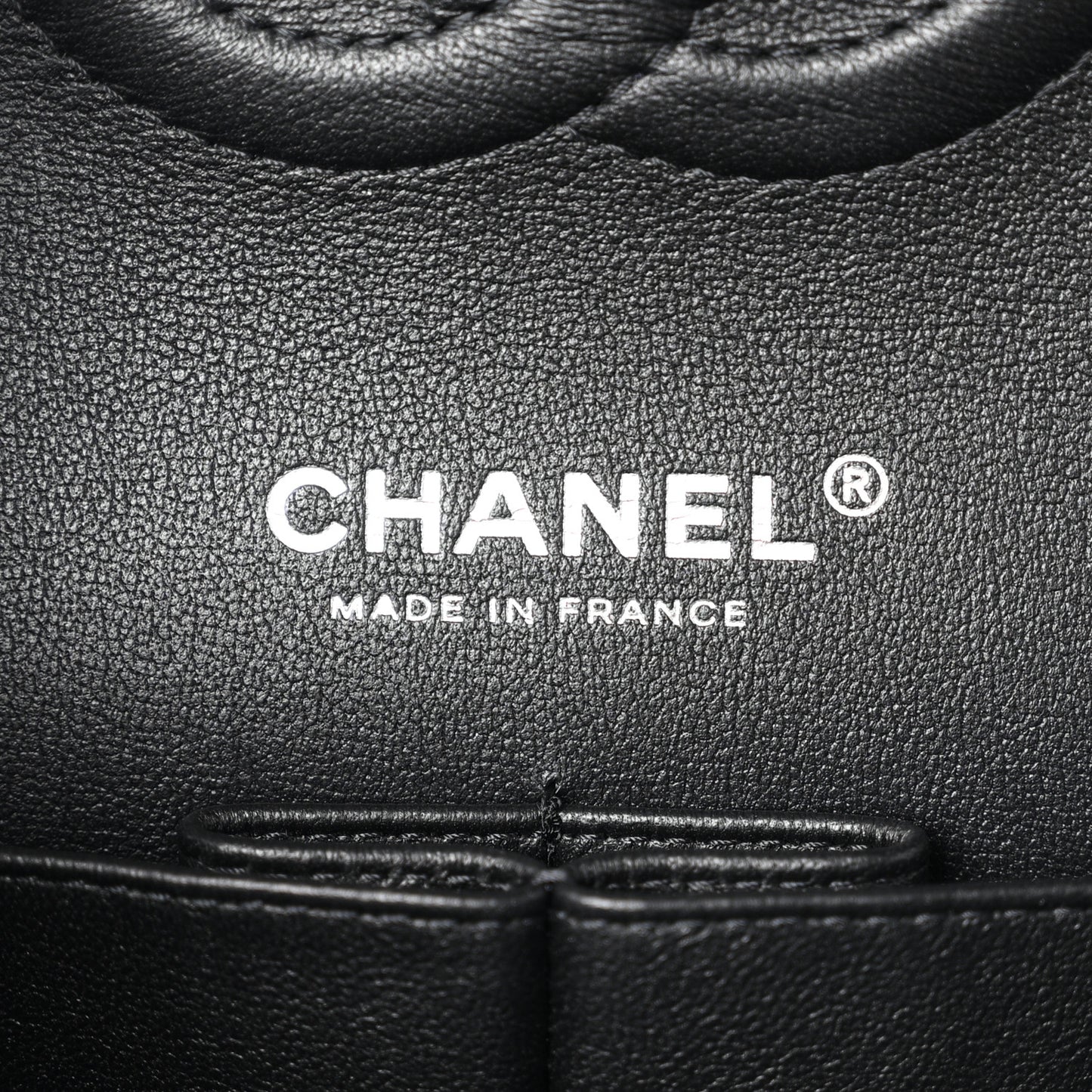 Lambskin Quilted Medium Double Flap So Black