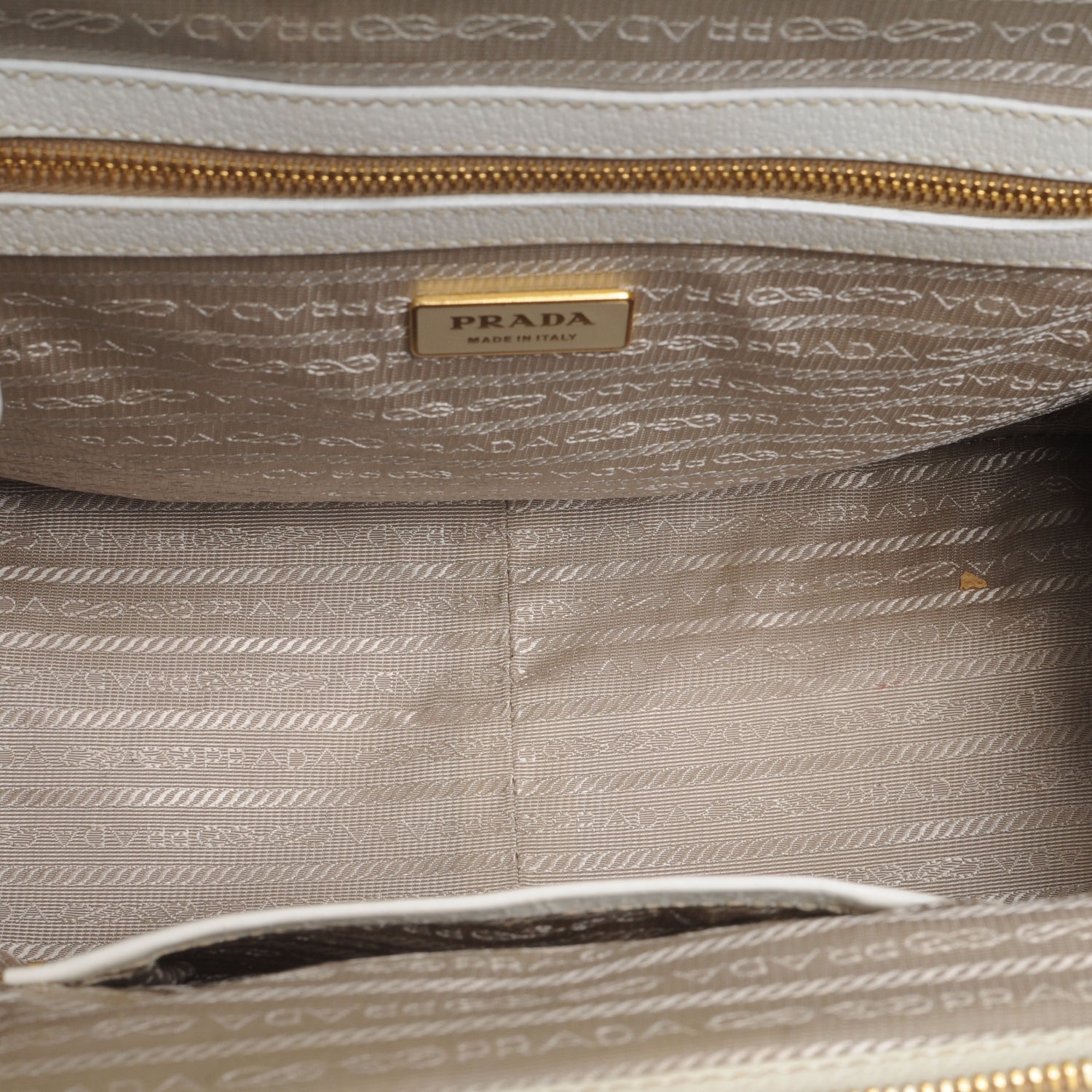 Prada Cinghiale Frame Bag White 5 of 6