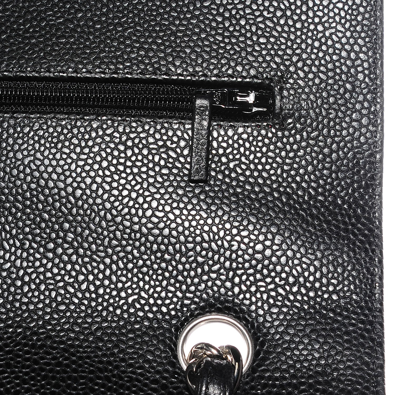 Chanel Caviar Quilted Maxi Double Flap Black 7 of 10
