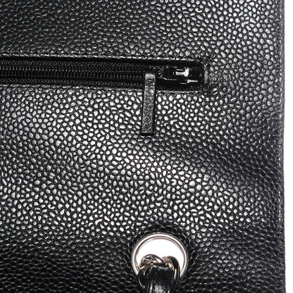 Chanel Caviar Quilted Maxi Double Flap Black 7 of 10