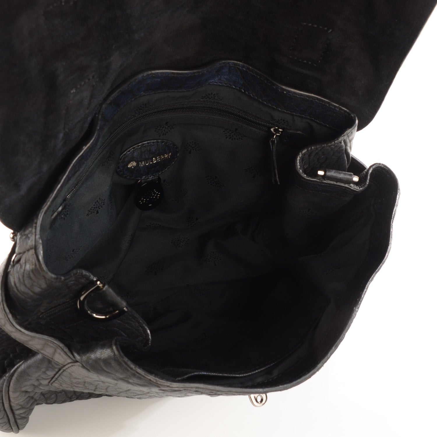 Mulberry Shrunken Calfskin Medium Alexa 9 of 9