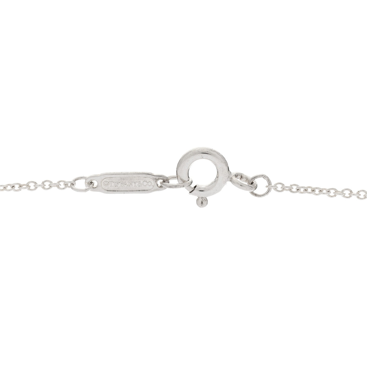 Sterling Silver 1837 Interlocking Circles Pendant Necklace