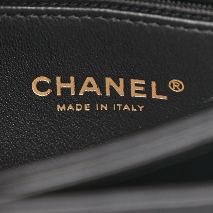 Chanel Lambskin Quilted Small Trendy CC Dual Handle Flap Bag Black 6 of 12