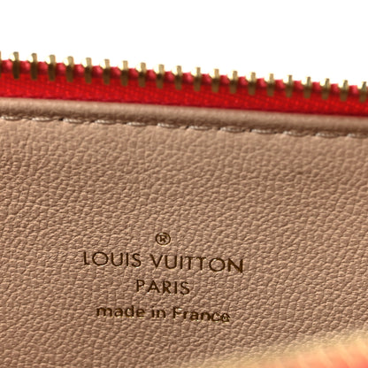 Louis Vuitton Lambskin Embossed Monogram Coussin PM Coral 9 of 13