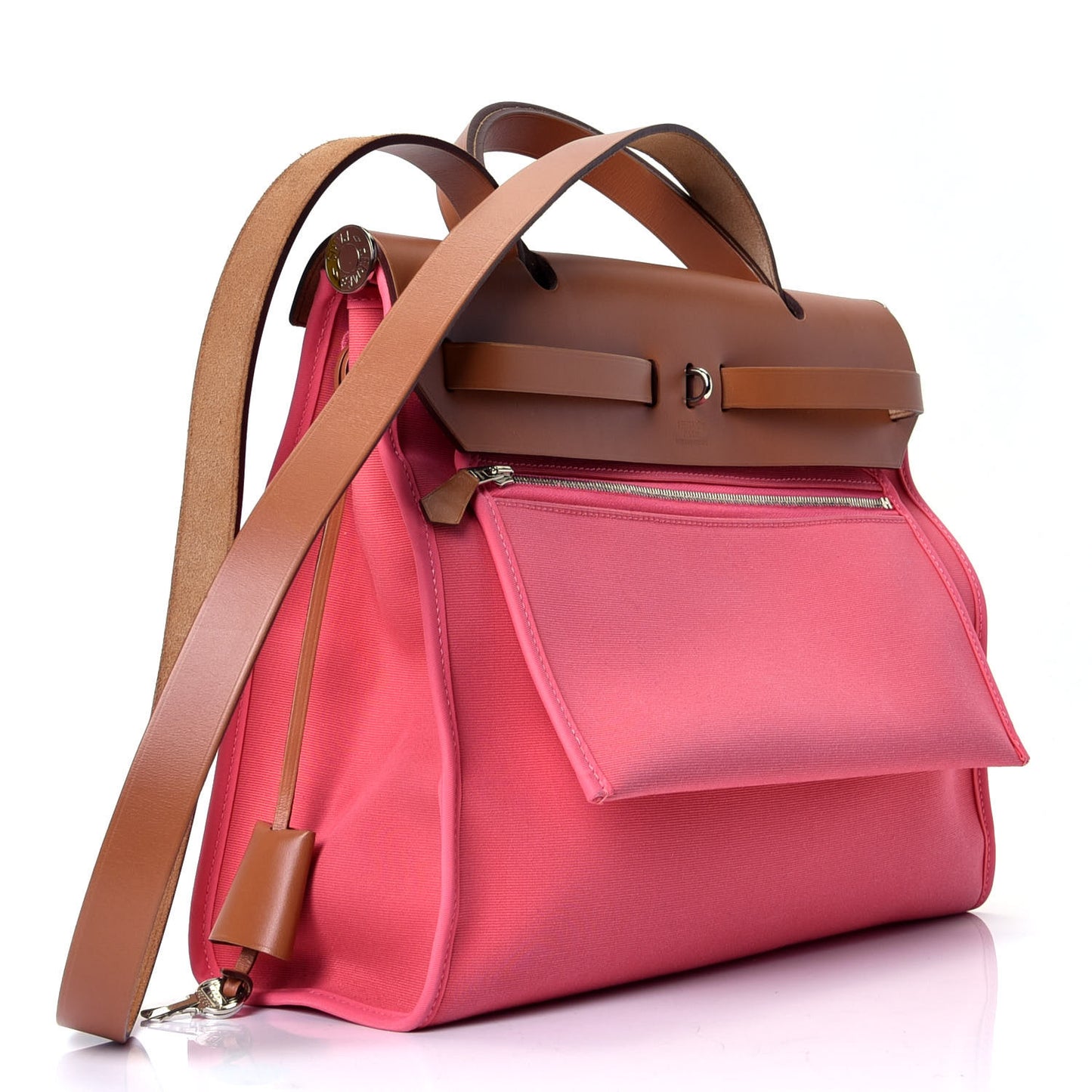 Vache Hunter Toile Herbag Zip 31 PM Rose Lipstick