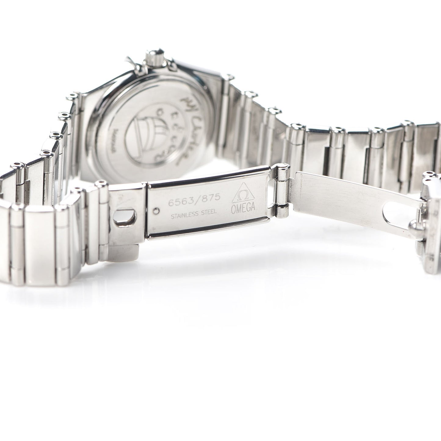 Stainless Steel 22mm Constellation My Choice Quartz Watch Grey 1561.51.00