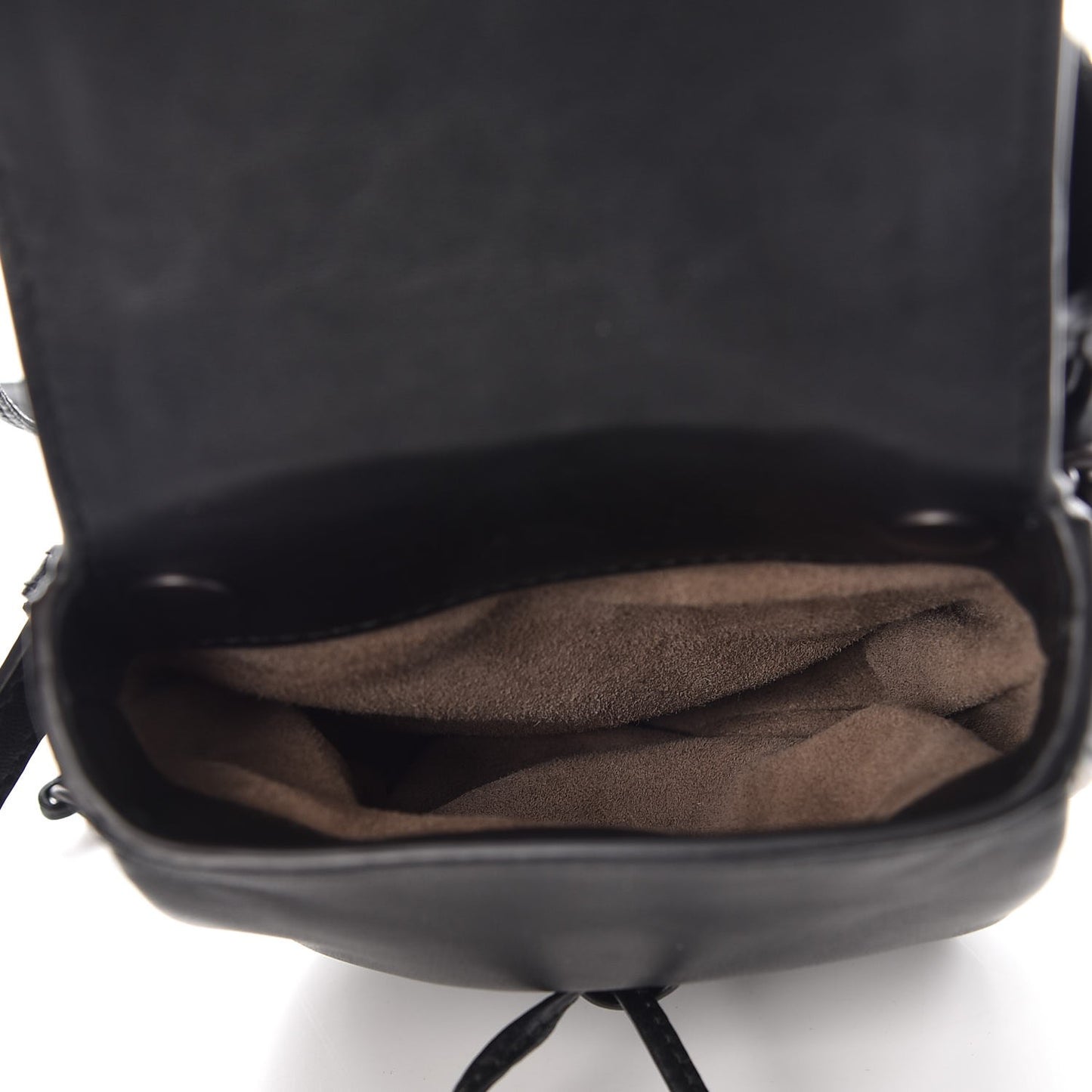 Nappa Intrecciato Two Micro Shoulder Bag Black