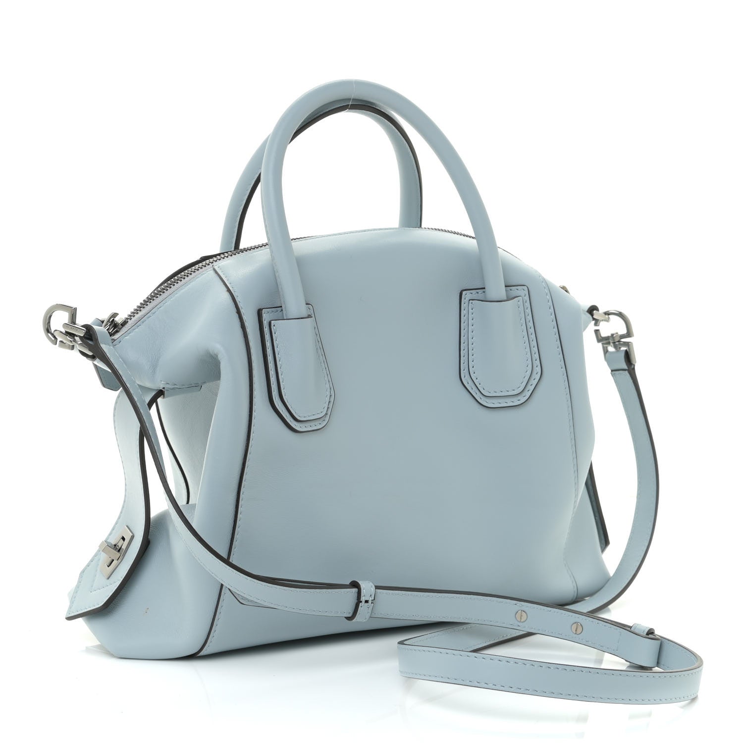 Givenchy Calfskin Small Soft Antigona Blue 2 of 12