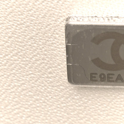 Chanel Metallic Goatskin Quilted Ombre Mini Rectangular Flap Grey Green 7 of 10