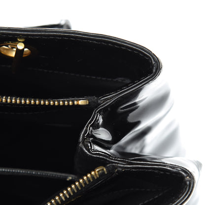 Chanel Patent Flap Shoulder Bag Black 16 of 24