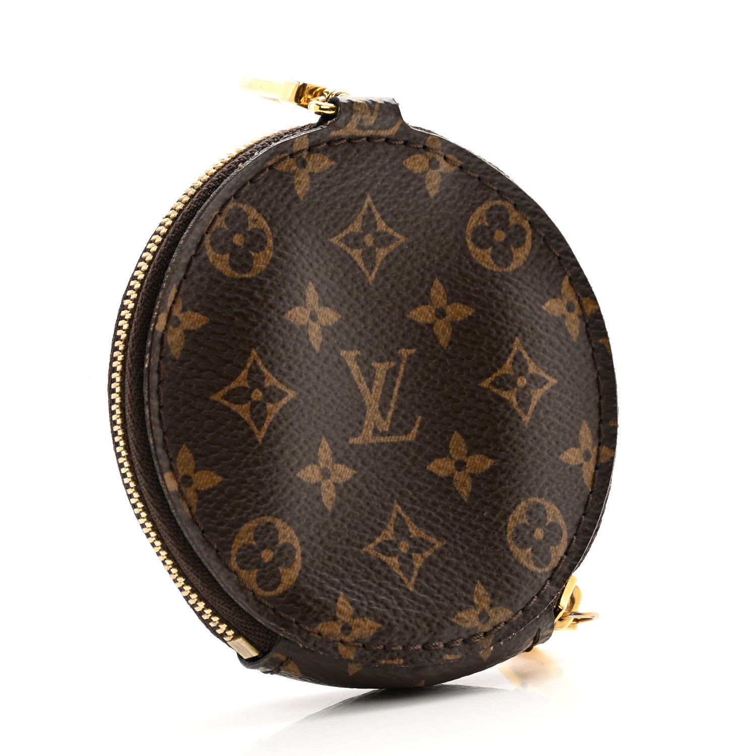 Louis Vuitton Monogram Multi Pochette Accessories Round Coin Purse 3 of 8