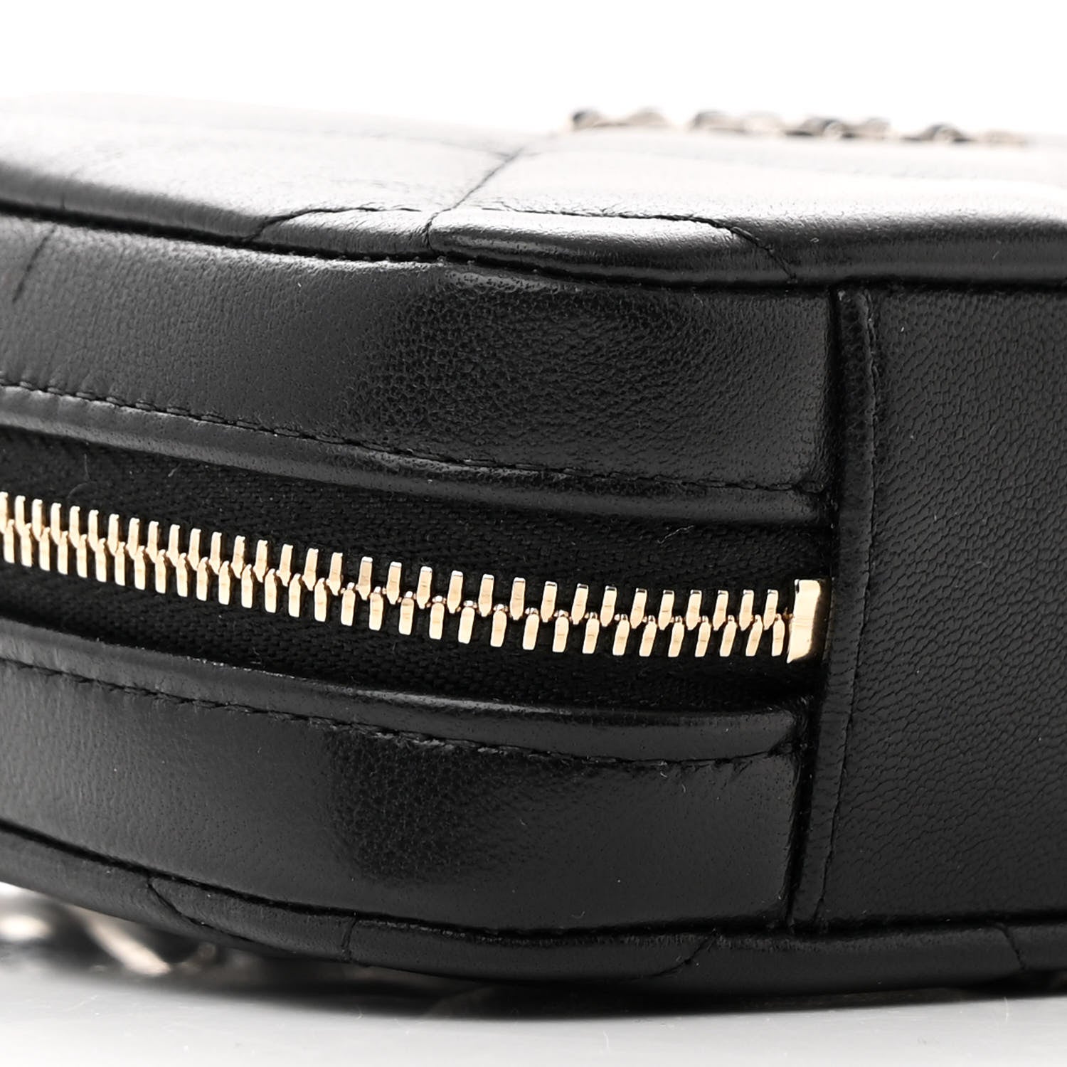 Chanel Goatskin Quilted Chanel 19 Camera Crossbody Case Black 9 of 11