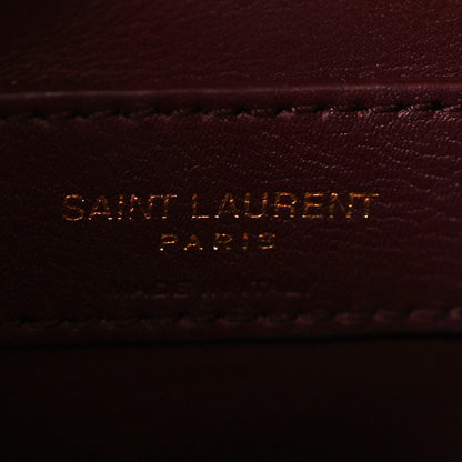 Saint Laurent Smooth Calfskin Small Le 5 A 7 Soft Hobo Rouge Legion 6 of 15