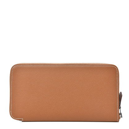 Hermes Epsom Silk'In Wallet Gold 1 of 7