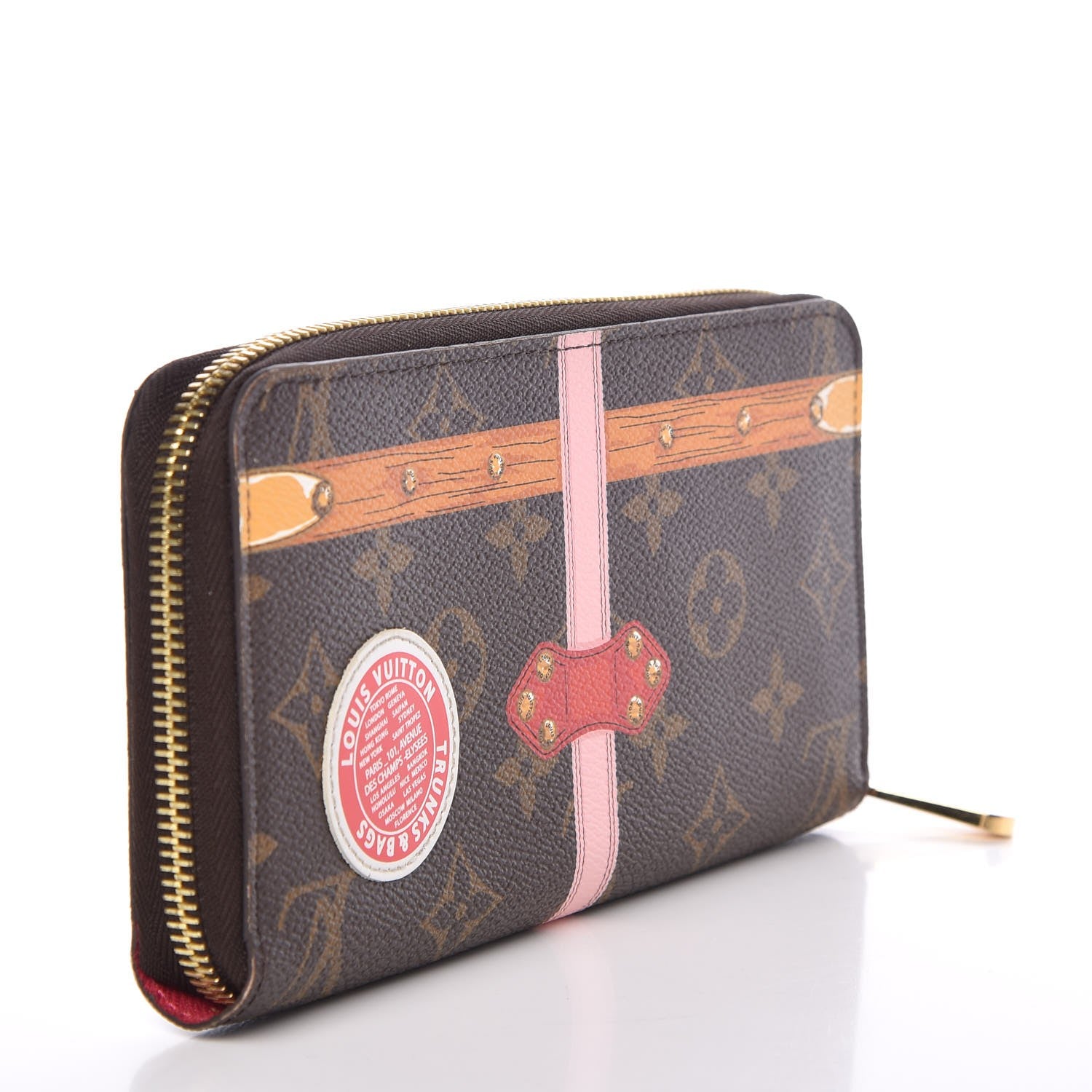 Louis Vuitton Monogram Summer Trunks Zippy Wallet 3 of 7