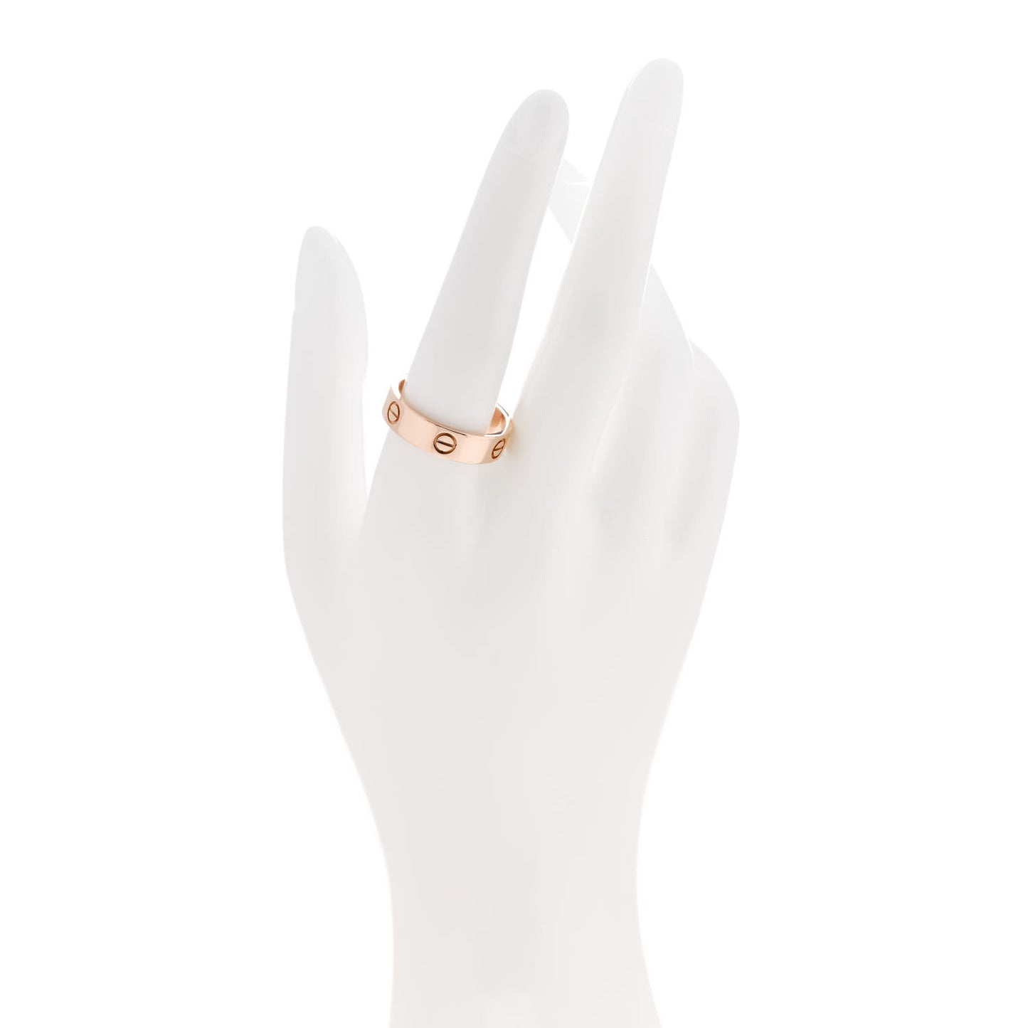 18K Pink Gold 5.5mm LOVE Ring 62 10