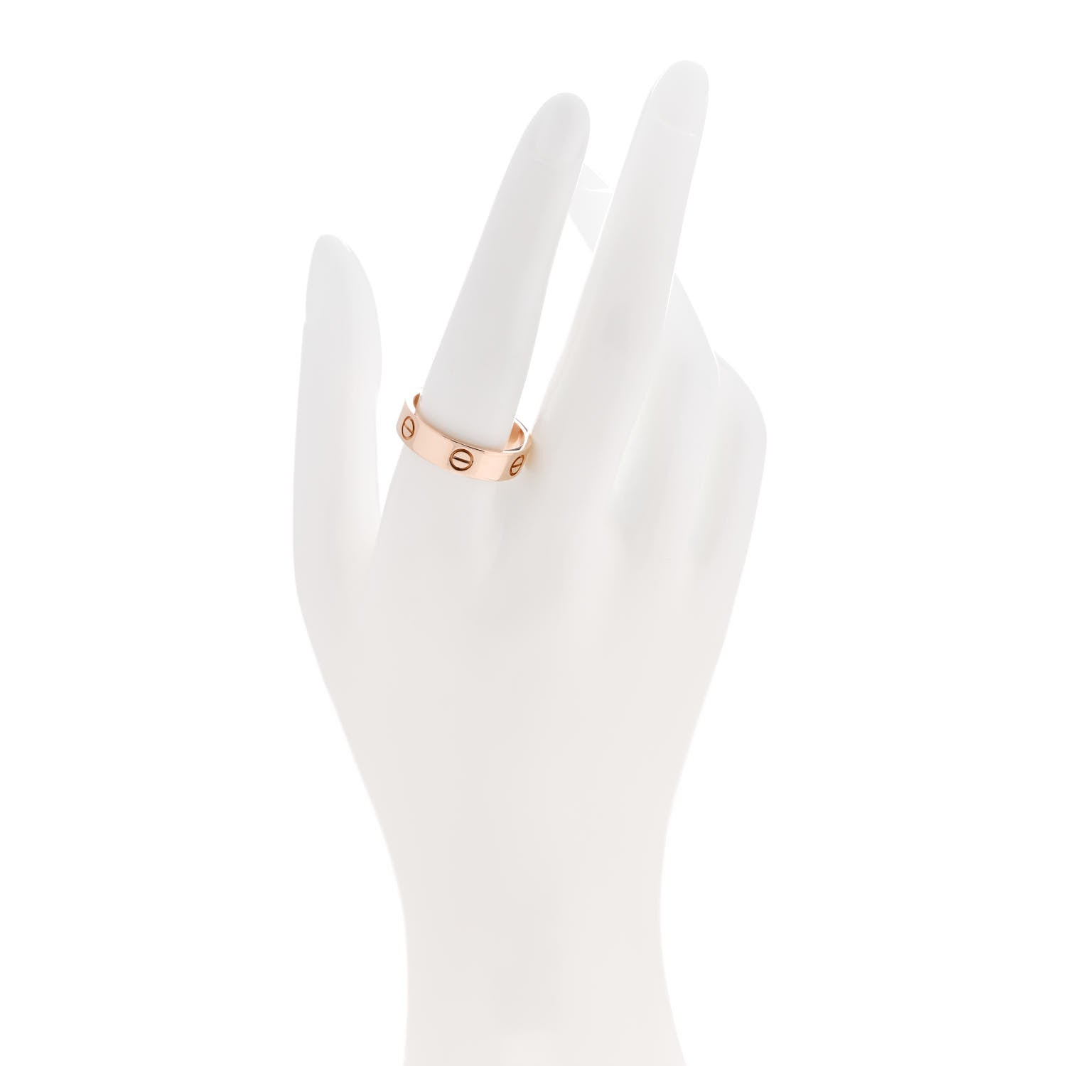 Cartier 18K Pink Gold 5.5mm LOVE Ring 62 10 2 of 4