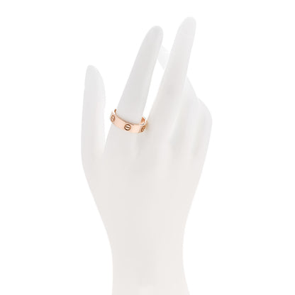 Cartier 18K Pink Gold 5.5mm LOVE Ring 62 10 2 of 4