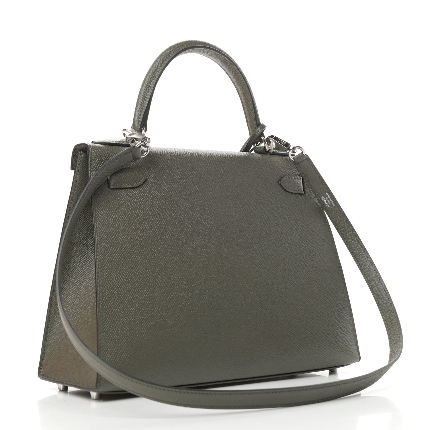 Hermes Epsom Kelly Sellier 28 Vert De Gris 3 of 11