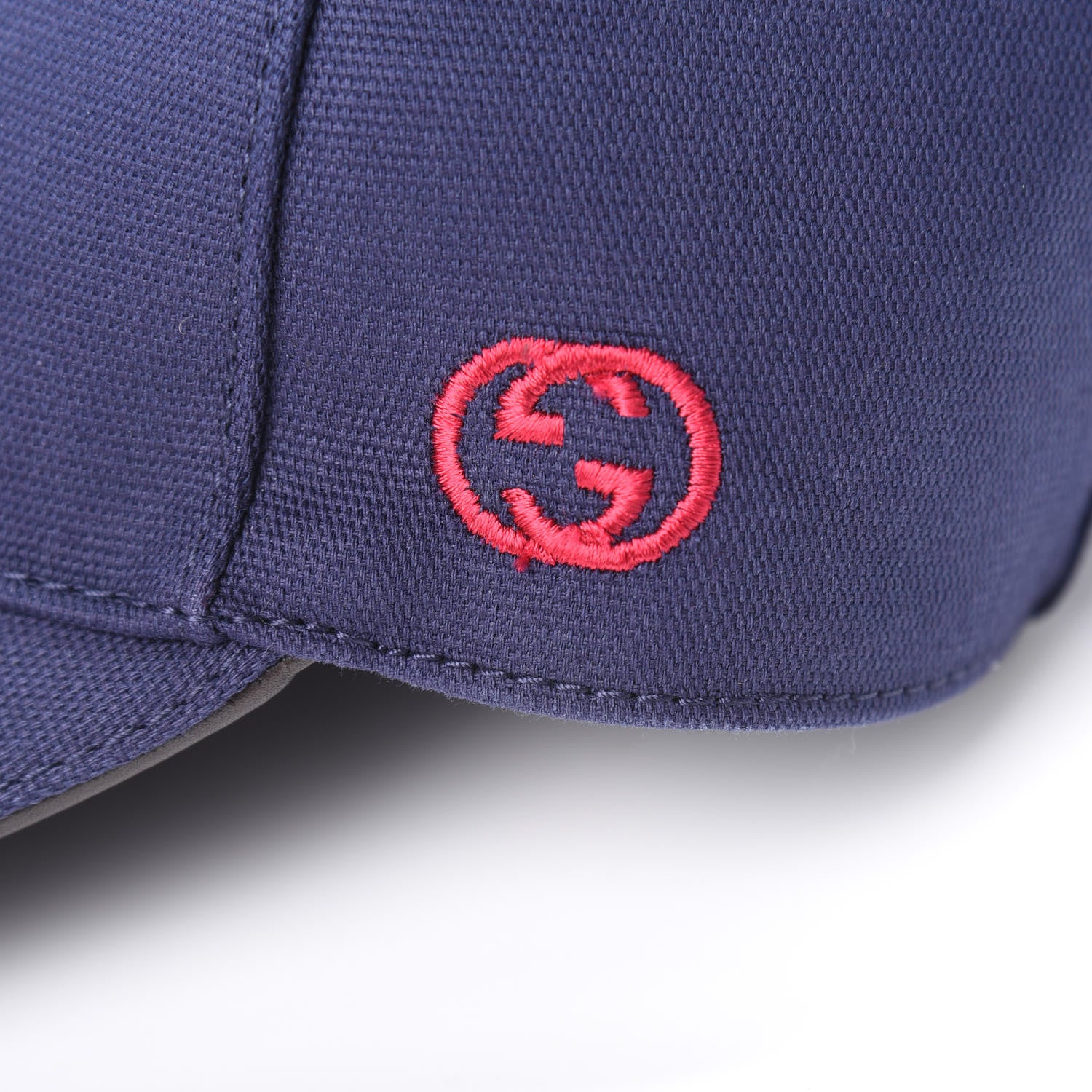 Gucci Cotton Web Baseball Hat L Navy 8 of 8