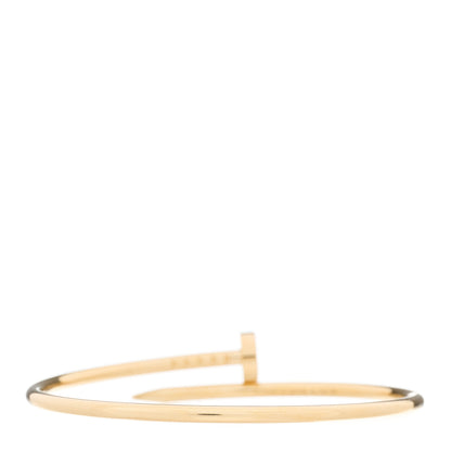 Cartier 18K Yellow Gold Small Juste Un Clou Bracelet 15 2 of 4