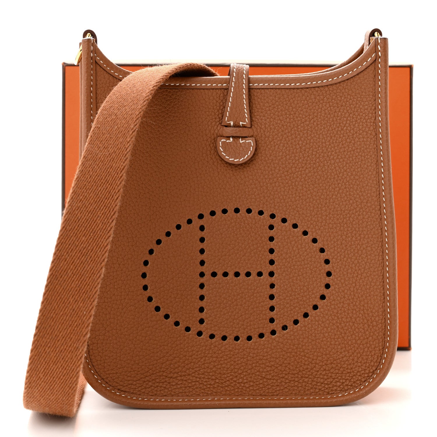 Hermes Taurillon Maurice Evelyne TPM Gold 11 of 11