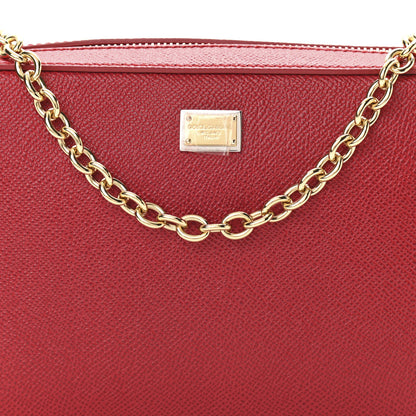 Dolce & Gabbana Dauphine Crossbody Camera Bag Dark Red 7 of 9