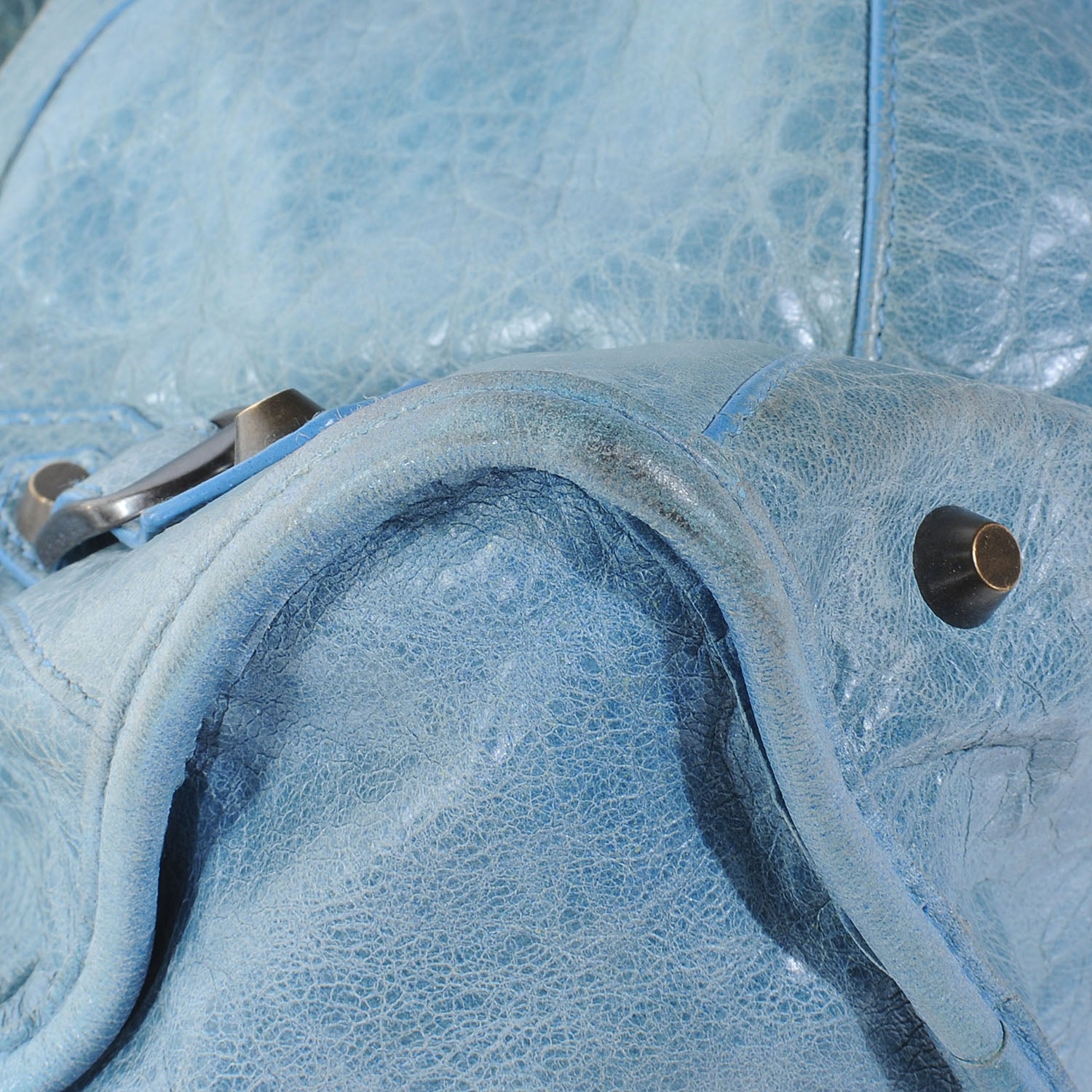 Balenciaga Agneau Part Time Bleu Layette 7 of 10