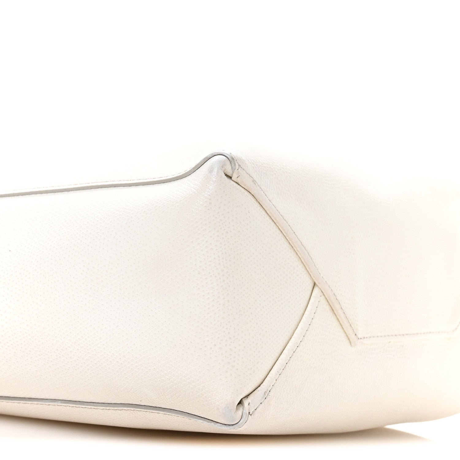 Celine Grained Calfskin Small Vertical Cabas Cream 9 of 13