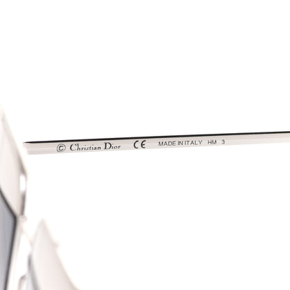 Christian Dior Split 1 Aviator Sunglasses Blue Silver 6 of 8
