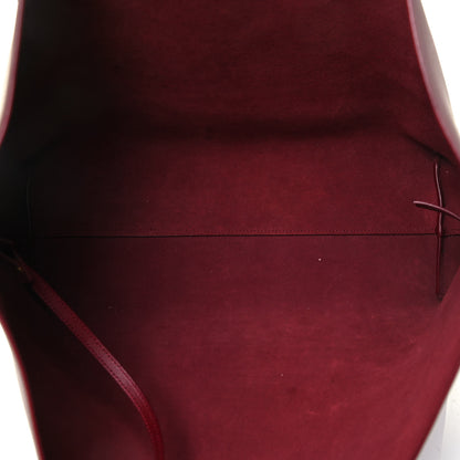 Saint Laurent Calfskin Large Shopping Tote Bordeaux 4 of 4