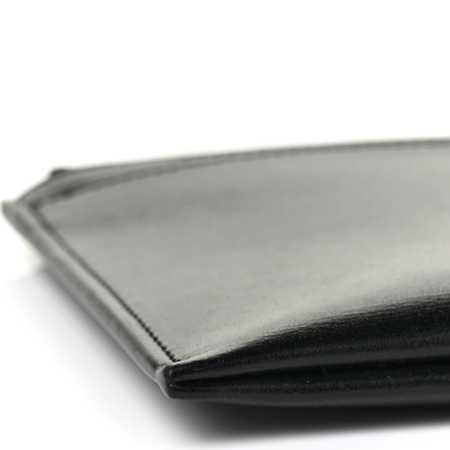 Saint Laurent Smooth Calfskin Monogram Bill Pouch Black 8 of 10