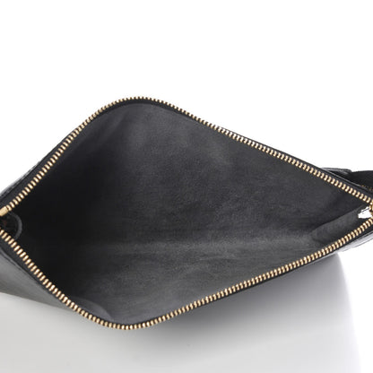 Louis Vuitton Epi Pochette Accessories 24 Black 5 of 7