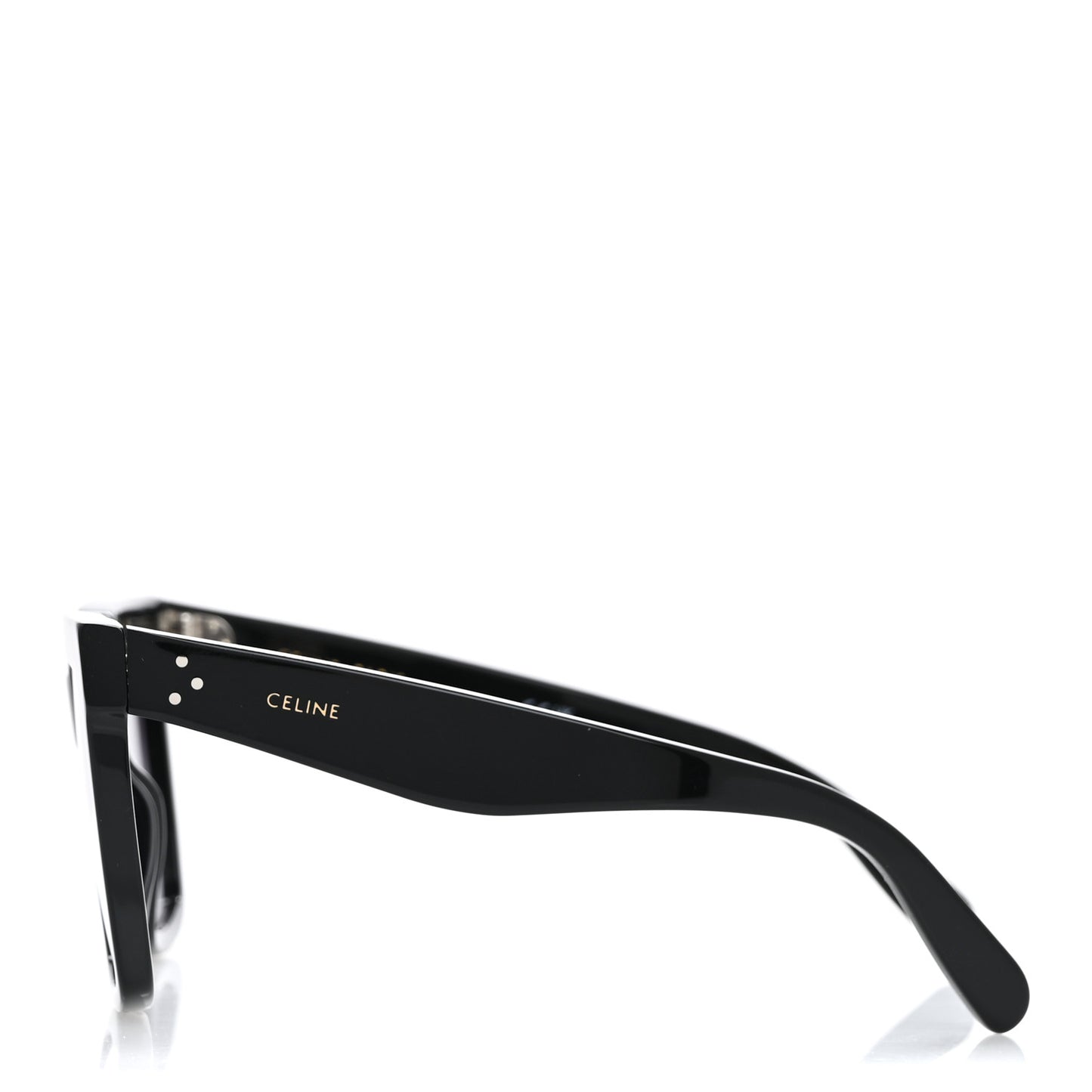 Acetate Polarized Oversized Sunglasses CL4055IN Black