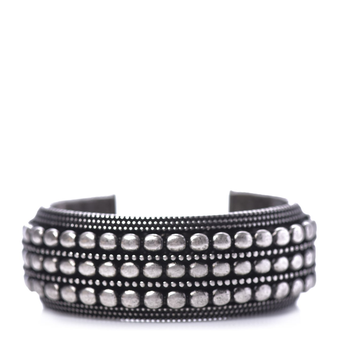 Brass Marrakech Motif Bracelet Silver